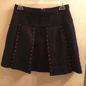 JCrew Wool Rhinestone Skirt Size 00